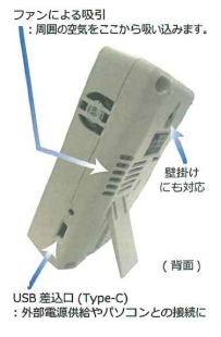 二酸化炭素モニターTG-01