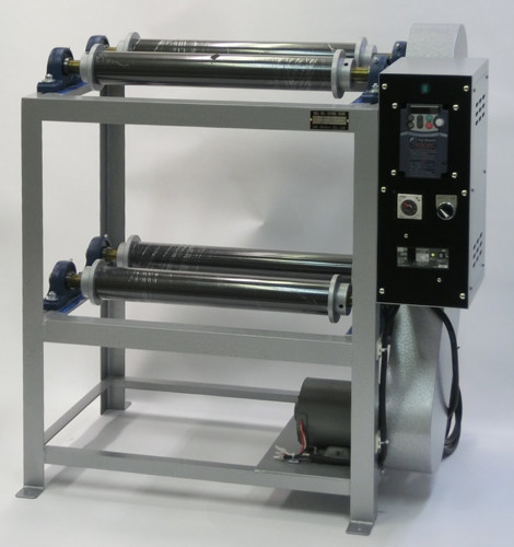 (送料別途)(直送品)テラオカ 万能型ボールミル架台(インバーター仕様)BKFD-200 2段タイプ ローラー材質黒ゴム 12-0802-16 粉砕機器]（株）テラオカ テラオカ 万能型ボールミル架台